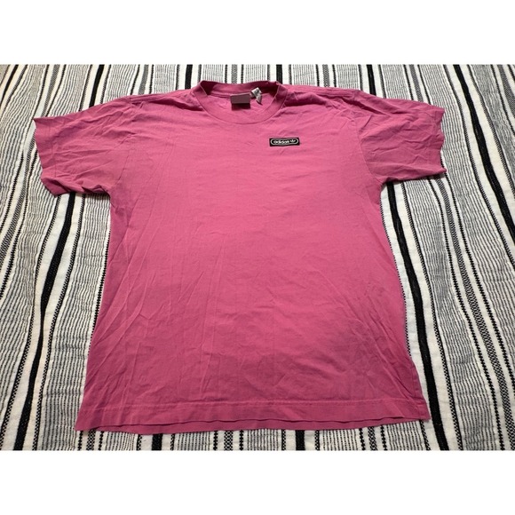 adidas Other - Adidas Graphic Tee Pink Trefoil Logo Short Sleeve Women's Small
